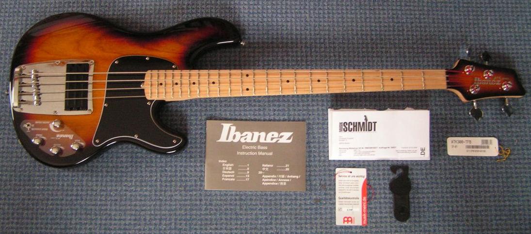 楽器・機材 Ibanez atk 310 特殊ピックアップ アクティブベース ベース