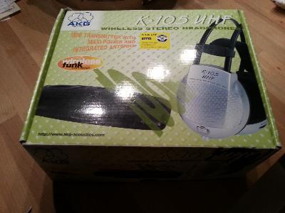 AKG wireless kopfhörer, neu