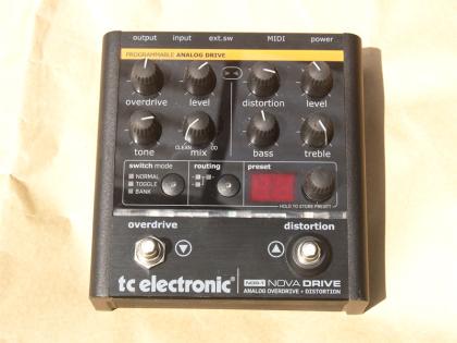 TC Electronic Nova  Drive - Overdrive Distortion m. Presets