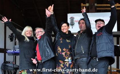 FIRST CLASS PARTYBAND für: Stadtfest, Schützenfest, Hochzeitsfeier, Gala, Event,