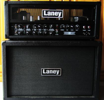 Laney Ironheart IRT60H Topteil mit 2x12er Boxen IRT212