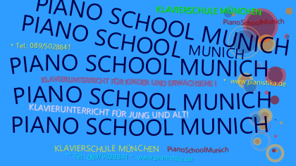 Klavierunterricht München - PianoSchoolMunich