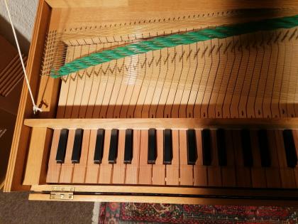 Clavichord, Reiseklavier Mini Cembalo Spinett, Clavecin, Clavice