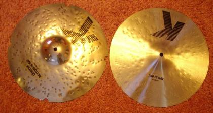 Zildjian 14 K-Serie Top/ K-Custom Bottom Hihat super Zustand!!!