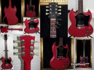 Verkaufe eine GIBSON SG Limited Edition Ferrari Red - rare E-Gitarre