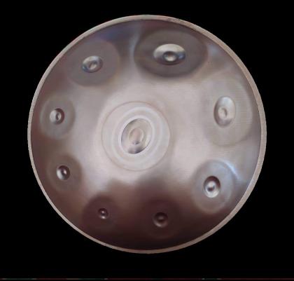 Handpan Mini size G minor scale