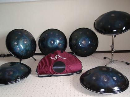 CAISA Steeldrum Handpan Stimmung OM Moll pentatonic NEU