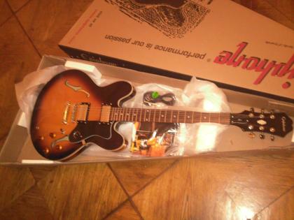 Epiphone Dot  Vintage Sunburst