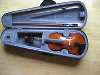 Geige 3/4, Violine mit Koffer