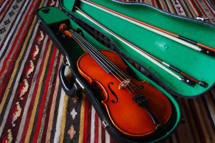 GEIGE VIOLINE mit Koffer - Mittenwald Karwendel 1982 Gewa 4/4