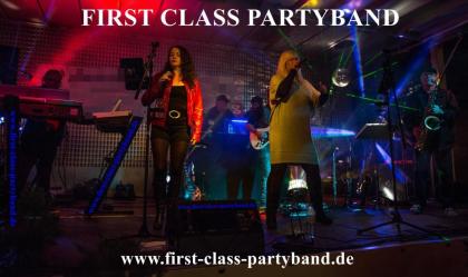 FIRST CLASS PARTYBAND für: Stadtfest, Schützenfest, Hochzeitsfeier, Gala, Event,