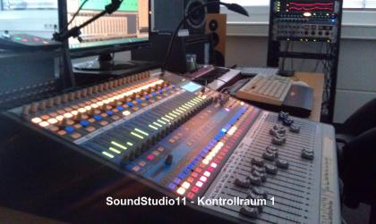 Tonstudio SoundStudio11 Audio Recording und Electronic-Music-Production.