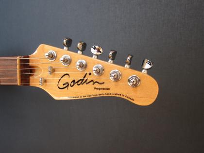 Godin Progression Stratocaster zu verkaufen, exzellente klassische Edel-Stratoca