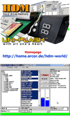 Jetzt tragen Sie keine Diskette mehr. Alle Midi tragen Sie auf HDM-Uniflash eine