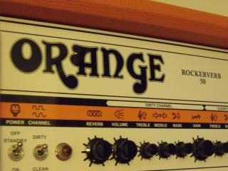 Orange Rockerverb 50 Head