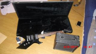 E-gitarre BC-Rich warlock nachbau