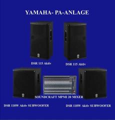 Verkaufe Yamaha PA Anlage