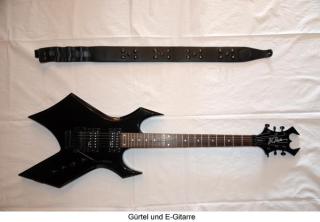 B.C. Rich Warlock Platinum PRO E-Gitarre Set Bundle Marshall