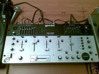 Gemini PMX-2400 Stereo Mixer (4-Kanal) + Sampler