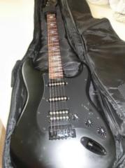 STAGG - E-Gitarre incl. Zubehör, Fb. Gothic black