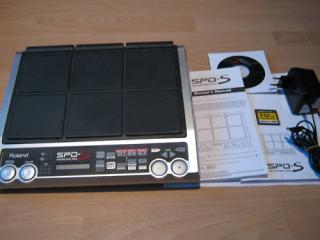 Roland SPD-S Drum Pad, Sampling Pad    Speicherkarte