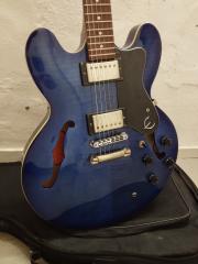 Epiphone Dot blueberry burst