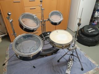 Remo Legero Drumkit mit Hardware und Taschen