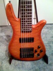 Spector Q6 Pro Bass 6-Saiter Top-Zustand mit Spezial-Pickup-Schaltung