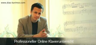 Professioneller Online Klavierunterricht