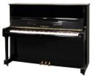 Yamaha U1 piano black polished