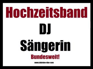 Hochzeitsmusik für Trauung, Sektempfang, Nachtmittag, Dinner und Party bundeswe