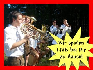 Wir spielen Live bei Dir zu Hause am 22.08. für 1 Euro!!