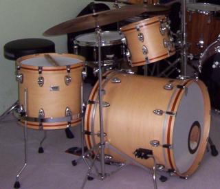 AYOTTE WOOD HOOP CUSTOM Drum Set