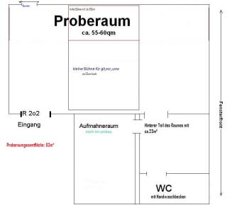 Proberaum zur Mitbenutzung