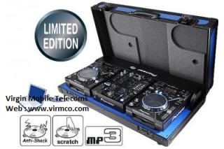 PIONEER DJM 400 / Pioneer CDJ 400 - CDJ PACKAGE + Flightcase (LTD EDITION BLUE)