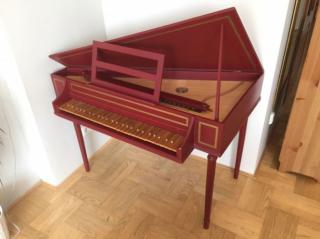 Spinet/Cembalo Fred Bettenhaussen Kopie